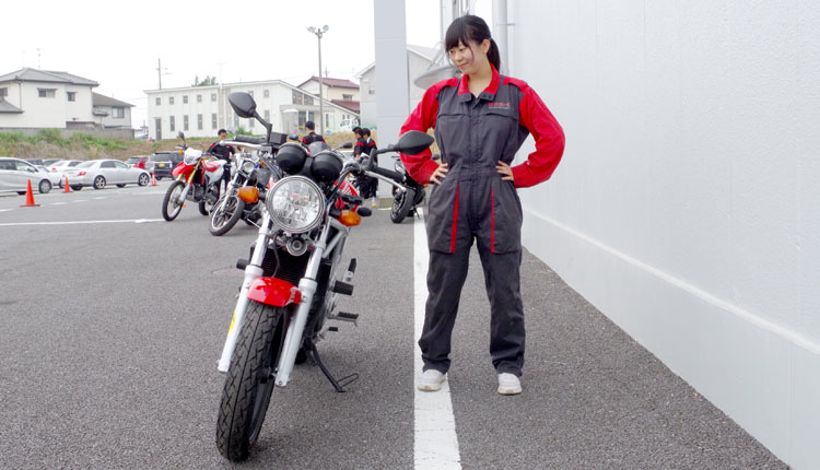 足つき一本勝負vol 1 女子ライダーえぬこ Vs Honda Bike Life Lab バイク王