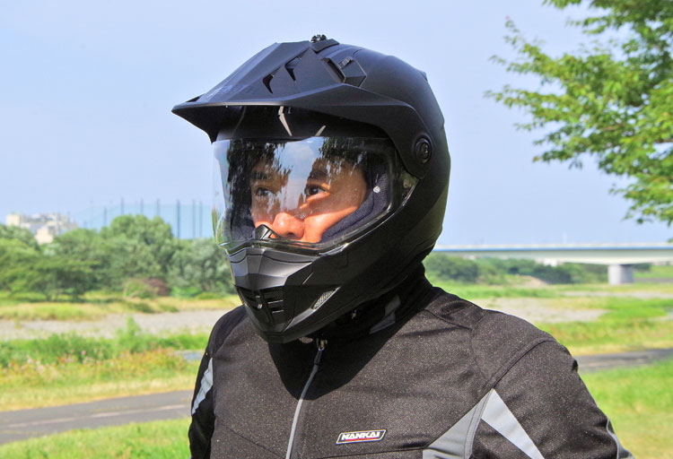 YAMAHA オフロードヘルメット ゴーグル付き用途オフロード