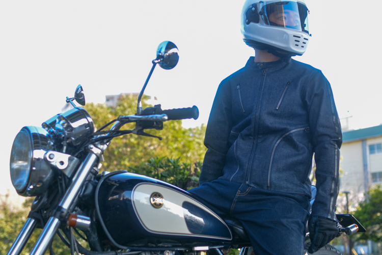 春ファッション ストレッチデニムの涼しさ満点ライダースジャケット 気軽に羽織れるバイクウェアとは Bike Life Lab バイク王