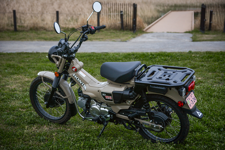 かっこよさ 可愛さ満点 Honda Ct125は働くカブのイメージをガラッと覆す現代クオリティのカブシリーズ Bike Life Lab バイク王