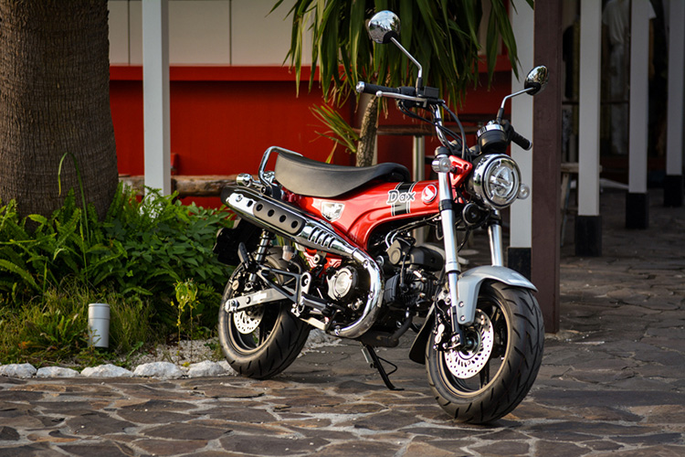 HONDA DAX125は愛嬌のある雰囲気がありつつ中身は最新スペックのミニバイク | Bike Life Lab｜バイク王