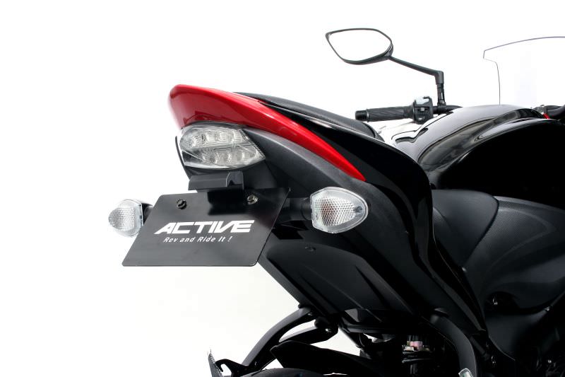 フェンダーレスキット ブラック（LEDナンバー灯付） ACTIVE（アクティブ） GSX-S1000/F ABS（15〜19年）