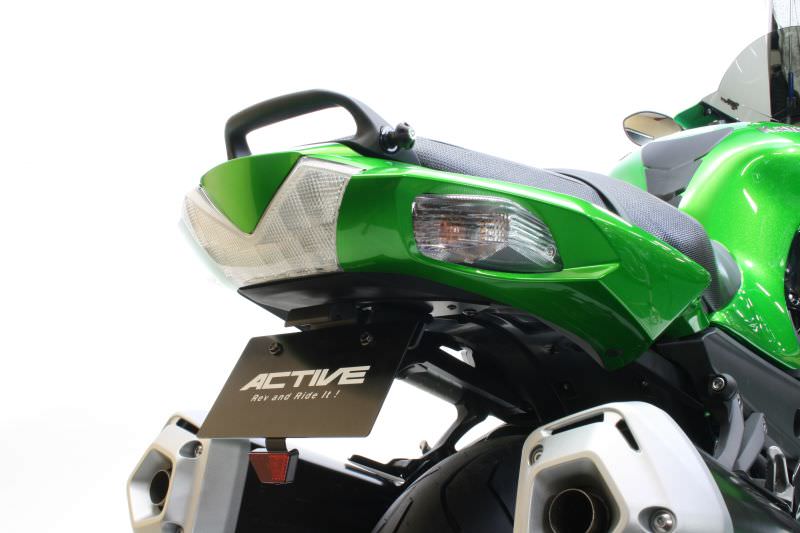 フェンダーレスキット ブラック LEDナンバー灯付 ACTIVE（アクティブ） ZX-14R（12〜19年）