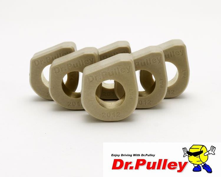 スライディングウエイトローラー Φ20×12 （6.5g） 6個セット Dr.Pulley（ドクタープーリー） WAqd3BwyES, バイク -  centralcampo.com.br