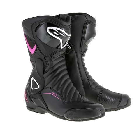 STELLA SMX-6 V2 ブーツ 1032 BLACK FUCHSIA WHITE 36/22.5cm（レディース） アルパインスターズ（alpinestars）