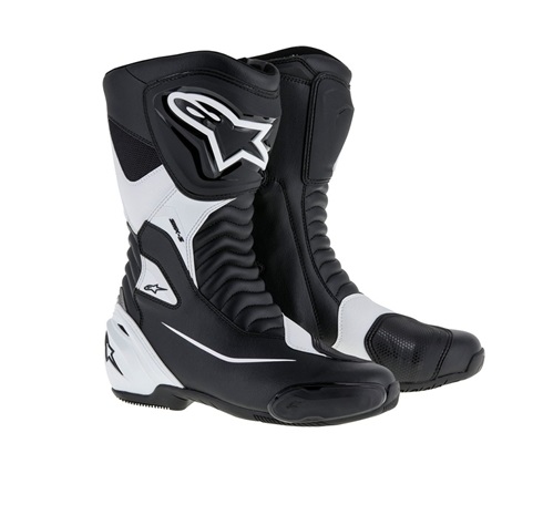 SMX S ブーツ 12 BLACK WHITE 38/24.0cm アルパインスターズ（alpinestars）