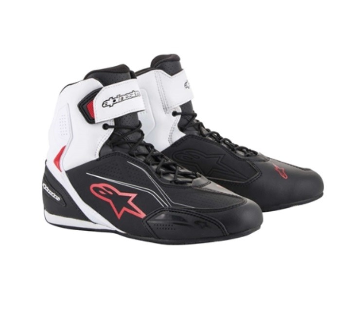 FASTER 3 SHOE（ライディングシューズ） 123 BLACK WHITE RED 7/25.0cm アルパインスターズ（alpinestars）