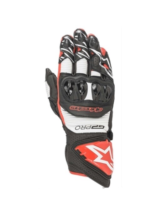 GP PRO R3 グローブ 1304 BLACK WHITE BRIGHT RED XLサイズ アルパインスターズ（alpinestars）