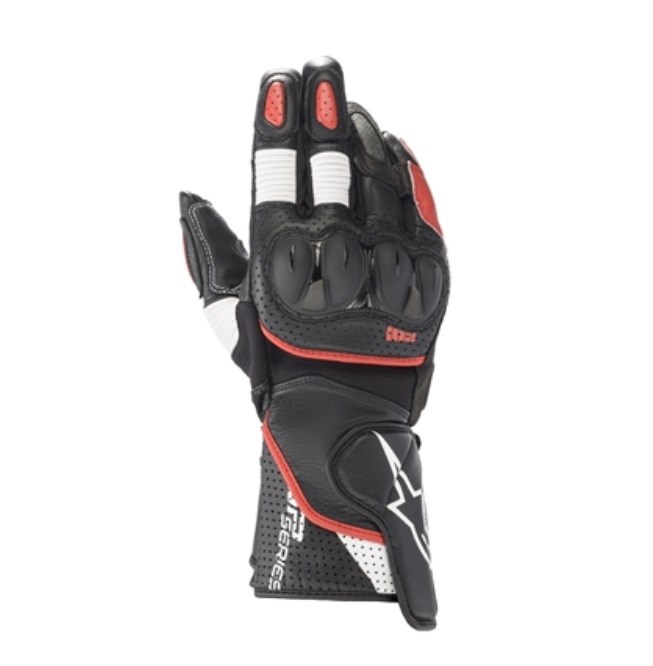 SP-2 V3 グローブ 1304 BLACK WHITE BRIGHT RED 2XL アルパインスターズ（alpinestars）