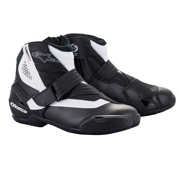 SMX-1 R V2 ブーツ 12 BLACK WHITE 40 アルパインスターズ（alpinestars）