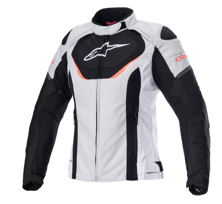 STELLA T-JAWS V3 ウォータープルーフ ジャケット 9132 ICE GREY BLACK WHITE XL（レディース） アルパインスターズ（alpinestars）