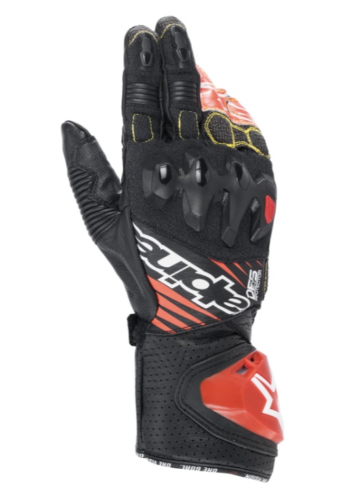 GP TECH V2 グローブ 1231 BLACK WHITE RED FLUO XLサイズ アルパインスターズ（alpinestars）