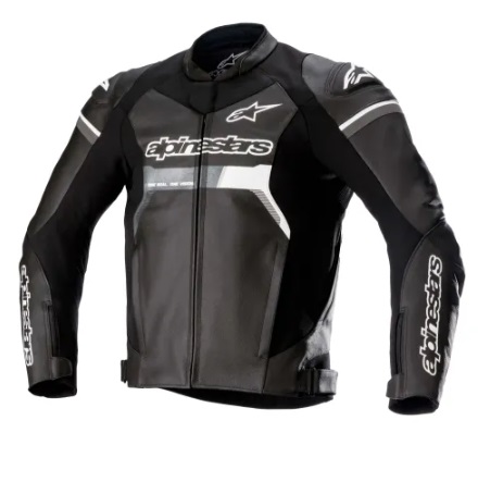 GP FORCE レザージャケット 10 BLACK 52 アルパインスターズ（alpinestars）