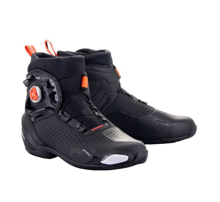 SP-2 SHOE（ライディングシューズ） 1231 BLK WHT RED FL 39/25.0cm アルパインスターズ（alpinestars）