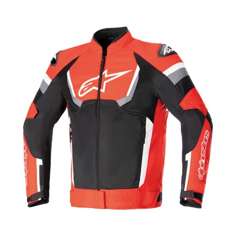 T-GP IGNITION エアージャケット ASIA 3016BRIGHT RED BLACK WHITE Sサイズ アルパインスターズ（alpinestars）