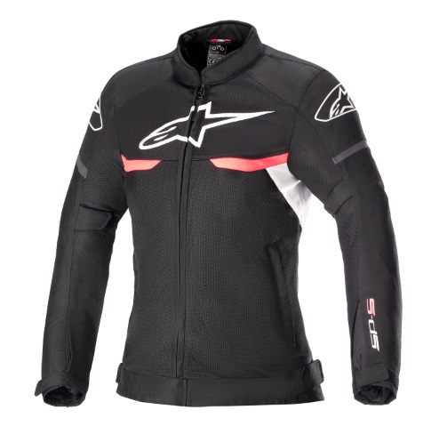 STELLA T-SP S SUPERAIR ジャケット ASIA 1832 BLACK WHITE DIVA PINK S（レディース） アルパインスターズ（alpinestars）