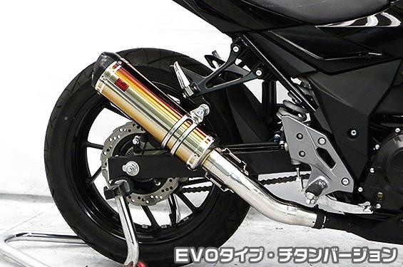 TTRタイプマフラー EVOタイプ チタンバージョン ASAKURA（浅倉商事） GSX250R（2BK-DN11A）