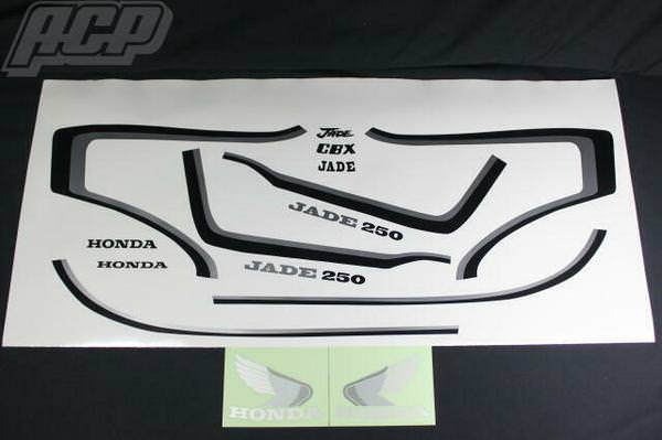 CBX2型赤白タイプラインステッカー ACP（エーシーピー） JADE250