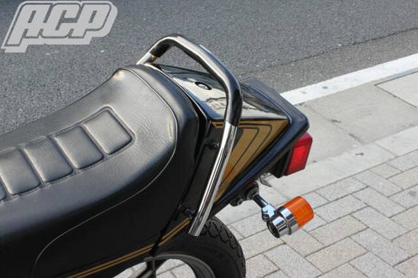 ゴム付きタンデムバー（黒） ACP（エーシーピー） GSX250E/GSX400E ザリ