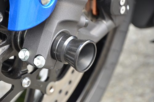 フロントアクスルプロテクター ファンネルタイプ AGRAS（アグラス） GSX-S1000/F