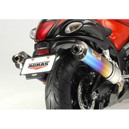 ハウリング・スリップオン デュアルタイプ AGRAS（アグラス） GSX1300R（隼）