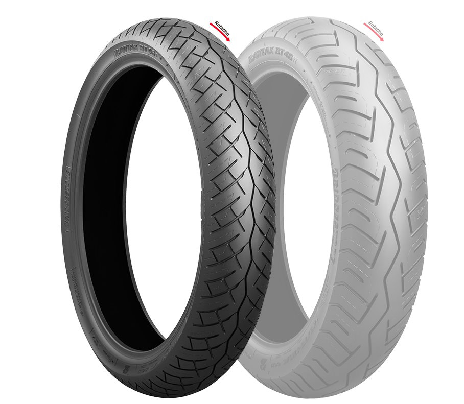 BATTLAX BT46 100/90-18 M/C 56V フロント用 TL（チューブレス） BRIDGESTONE（ブリヂストン）