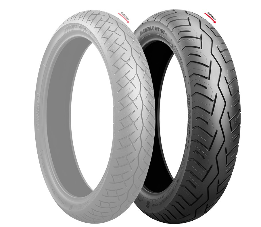 BATTLAX BT46 120/80-17 M/C 61H リア用 TL（チューブレス） BRIDGESTONE（ブリヂストン）