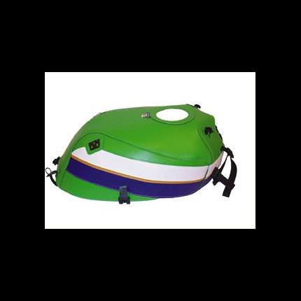 ZRX1100タンクカバー BAGSTER（バグスター）GREEN/WHITE/DARK PURPLE（99）