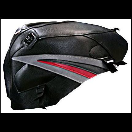 GSX-R1000タンクカバー BAGSTER（バグスター）BLACK/STEEL GREY/RED（05）