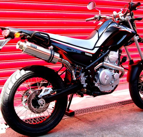 SS300ソニックマフラー アップタイプ フルエキ BEAMS（ビームス） XT250X（DG11J）