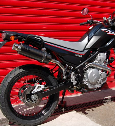 SS300カーボンマフラー アップタイプ フルエキ BEAMS（ビームス） XT250X（DG11J）