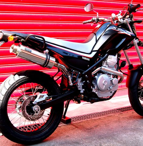 SS300ソニックマフラー アップタイプ フルエキ BEAMS（ビームス） XT250X（DG17J）