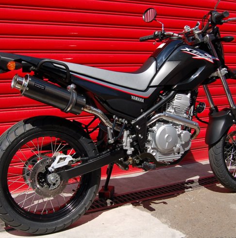 SS300カーボンマフラー アップタイプ フルエキ BEAMS（ビームス） XT250X（DG17J）