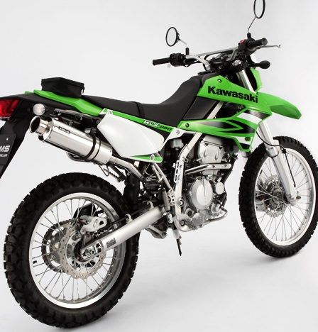 SS300ソニックマフラー アップタイプ スリップオン BEAMS（ビームス） KLX250（BK-LX250S）