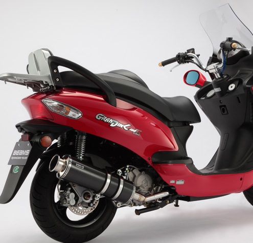 SS400カーボン2マフラー BEAMS（ビームス） KYMCO GrandDink150Z