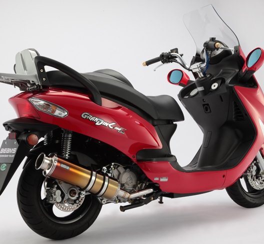 SS400チタン2マフラー BEAMS（ビームス） KYMCO GrandDink150Z