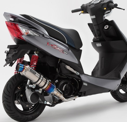 R-EVO（レーシングエヴォ）マフラー チタンサイレンサーΦ89 BEAMS（ビームス） KYMCO VJR125i