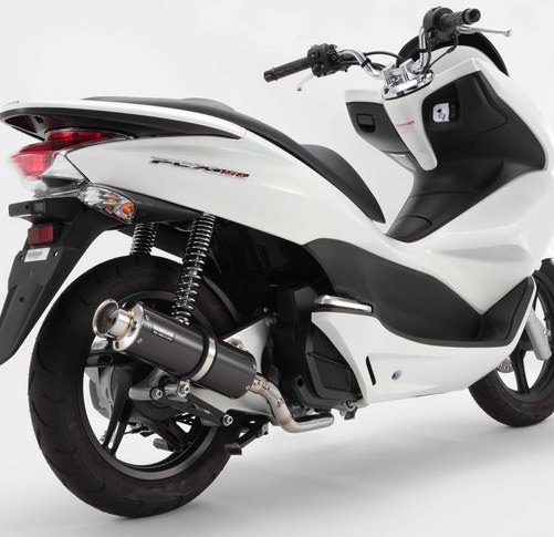 SS300カーボンマフラー SP BEAMS（ビームス） PCX125（後期モデル・eSPエンジン）