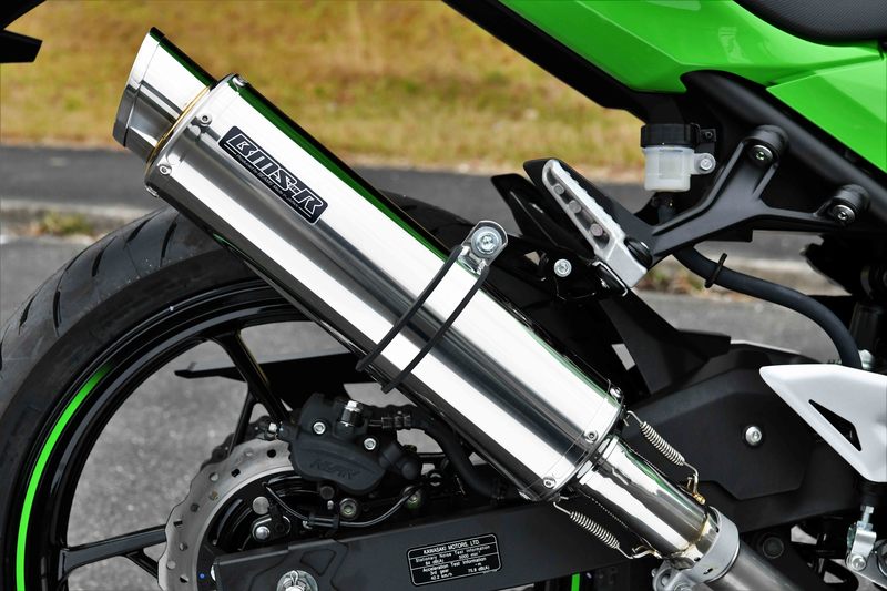 R-EVO2 スリップオンマフラー ステンレスサイレンサー 政府認証 BMS-R（ビームス） Ninja400（ニンジャ）/Z400（18年〜）