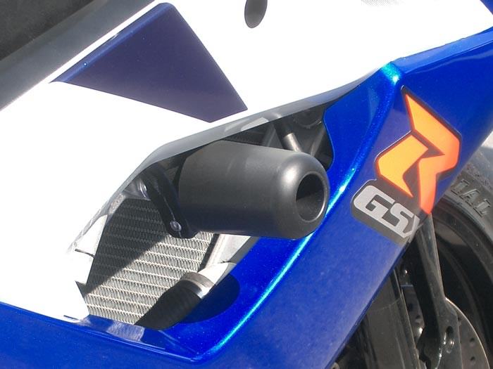 クラッシュプロテクター 黒色 MFJ非対応品 BATTLE FACTORY（バトルファクトリー） GSX-R1000（05〜07年）