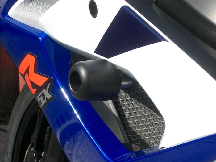 クラッシュプロテクター 黒色 MFJ対応品 BATTLE FACTORY（バトルファクトリー） GSX-R1000（05〜07年）