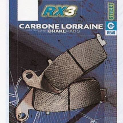 RX3スタンダード用 リアブレーキパッド カーボンロレーヌ（CARBONE LORRAINE） CB1000R 年式:09-