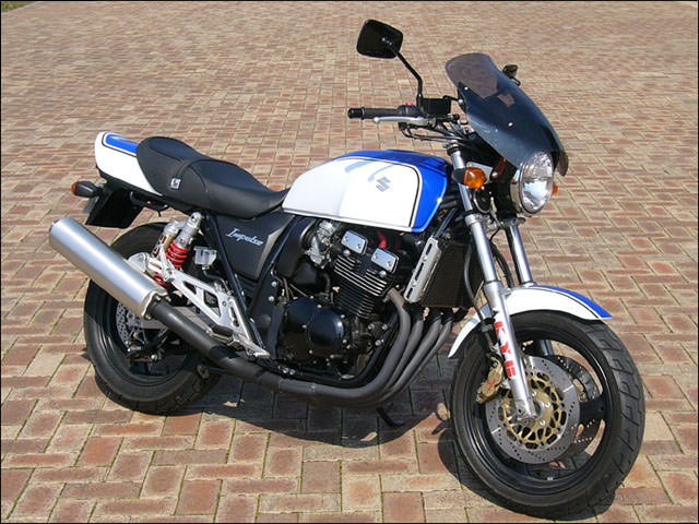 ガイラシールド Sサイズ スモーク CHIC DESIGN（シックデザイン） GSX400 インパルス（IMPULSE）94〜00年