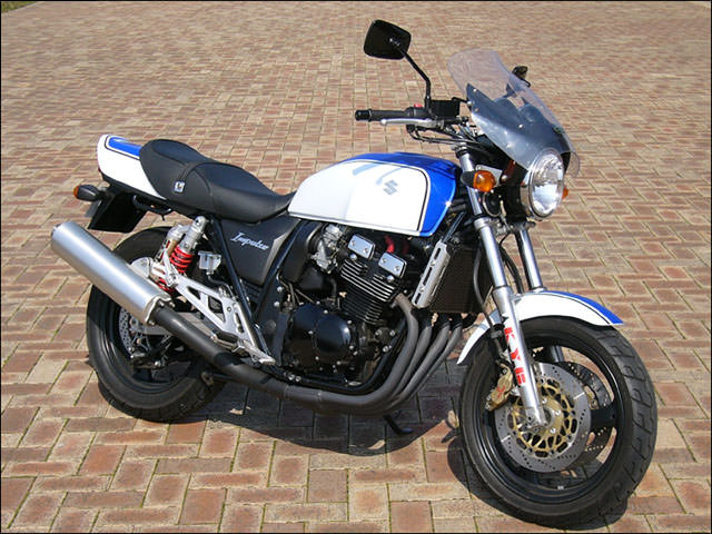 ガイラシールド Mサイズ クリア CHIC DESIGN（シックデザイン） GSX400 インパルス（IMPULSE）94〜00年