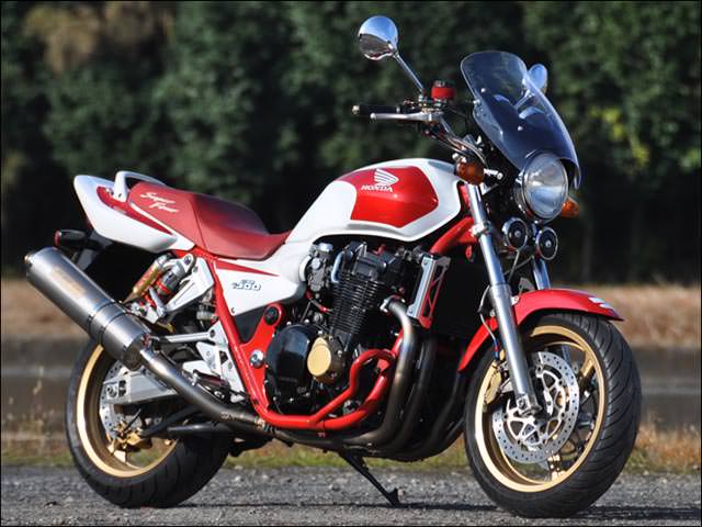 ガイラシールド Mサイズ クリア CHIC DESIGN（シックデザイン） CB1300SF（98〜02年）