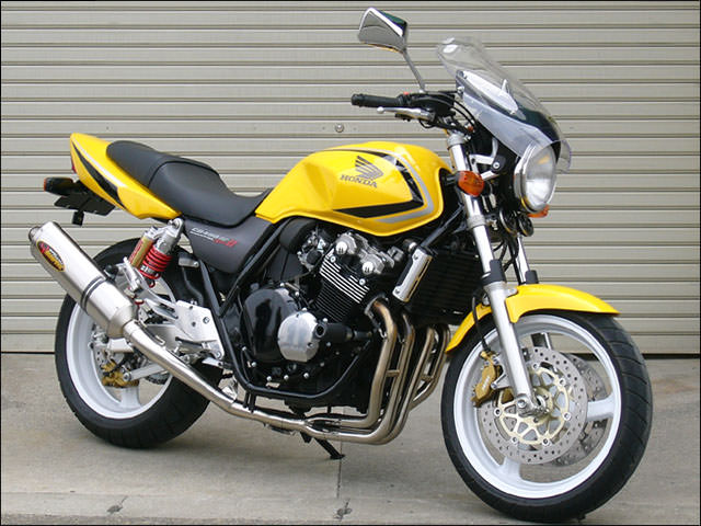 ガイラシールド Mサイズ スモーク CHIC DESIGN（シックデザイン） CB400SF VTEC SPEC2（02〜03年）