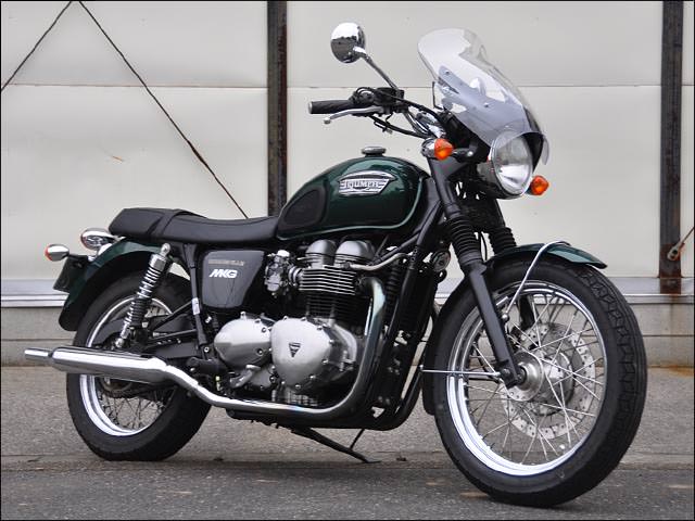 ガイラシールド クリアスクリーン CHIC DESIGN（シックデザイン） TRIUMPH Bonneville（01〜06年）