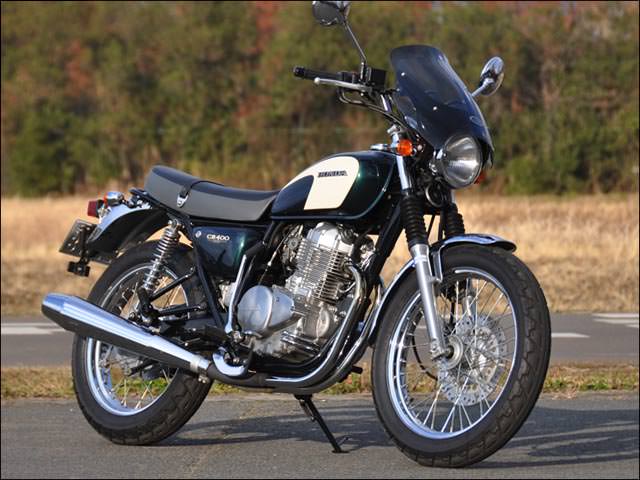 ガイラシールド Sサイズ スモーク CHIC DESIGN（シックデザイン） CB400SS（01〜08年）