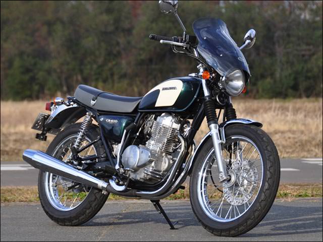 ガイラシールド Lサイズ クリア CHIC DESIGN（シックデザイン） CB400SS（01〜08年）