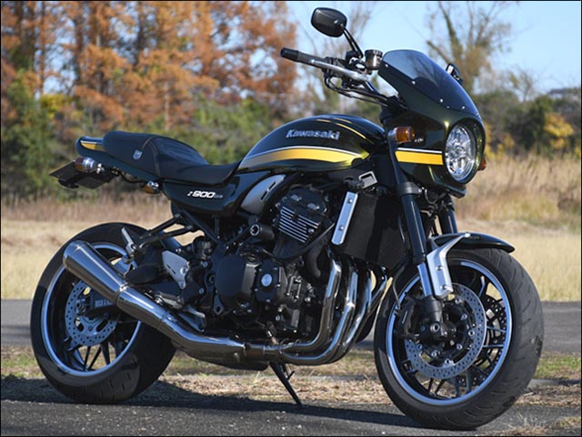 新品!KAWASAKI/Z900RS テールカウル Mディアブロブラック-